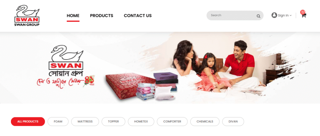 swan mattress price in bangladesh